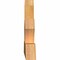 Ekena Millwork Richland Rough Sawn Timber Gable Bracket, Western Red Cedar, 60"W x 25"H x 4"D x 6"F, 10/12 Pitch GBW060X25X0406RIC00RWR - alternate 3